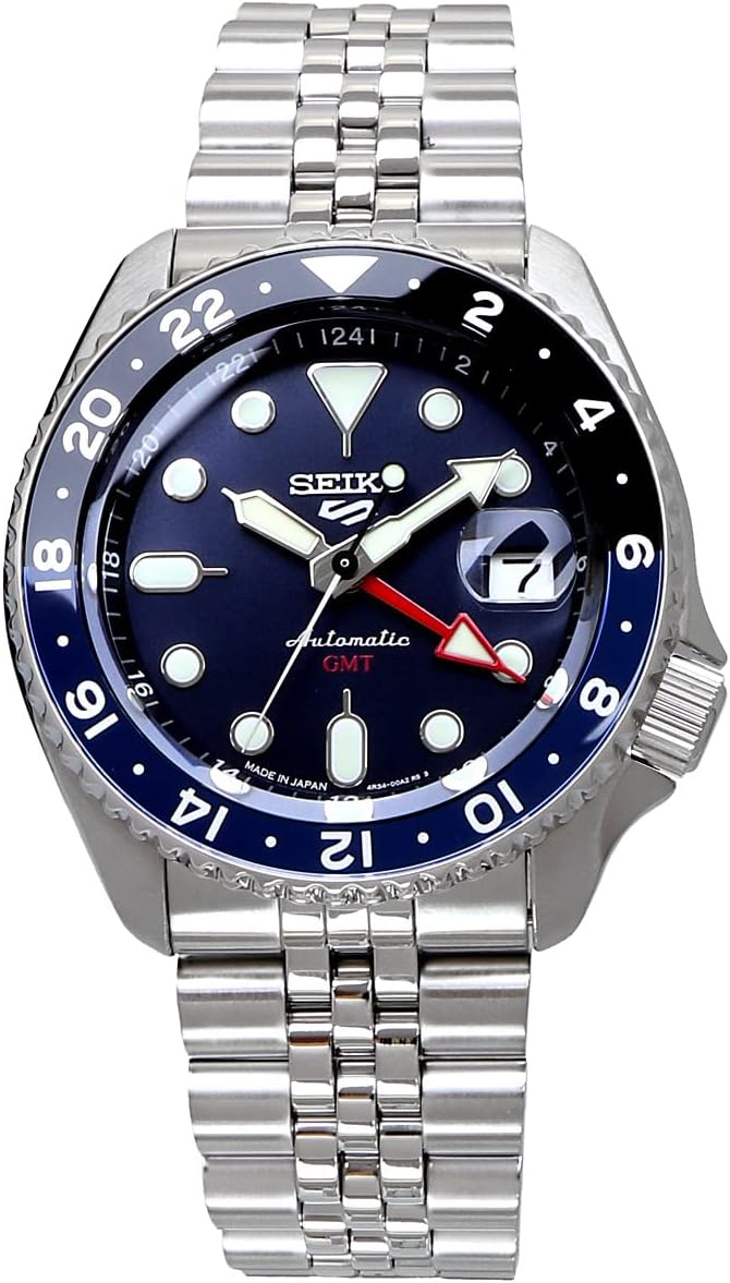 Blue Automatic Mechanical Wristwatch L5503