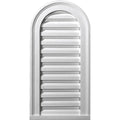 16 inchw x 34 inchh Cathedral Urethane Gable Vent Louver F944921
