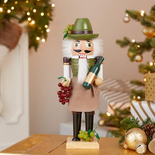Brown Wooden Nutcracker N8387