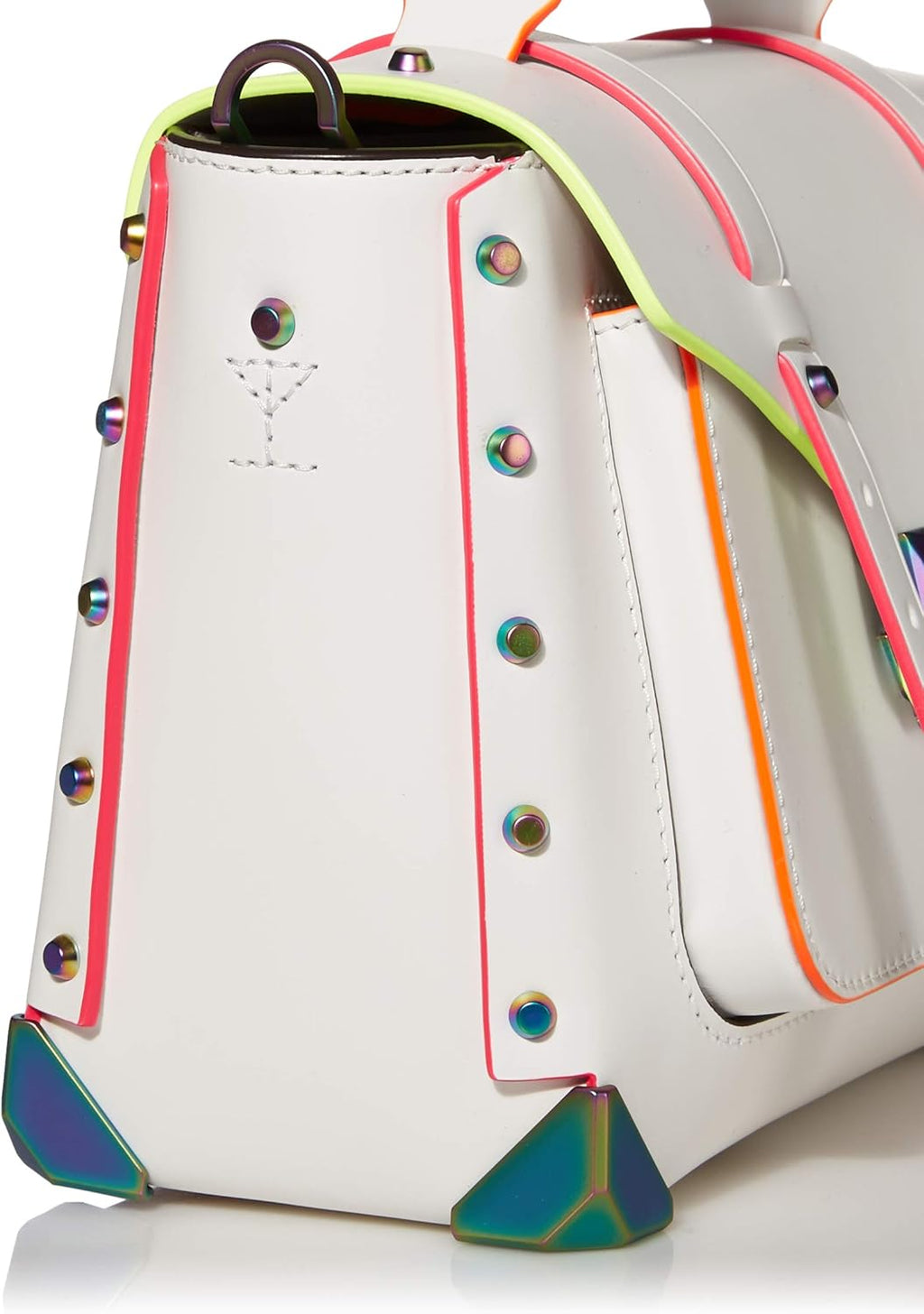 Optic White Medium Top-Handle Satchel G575100
