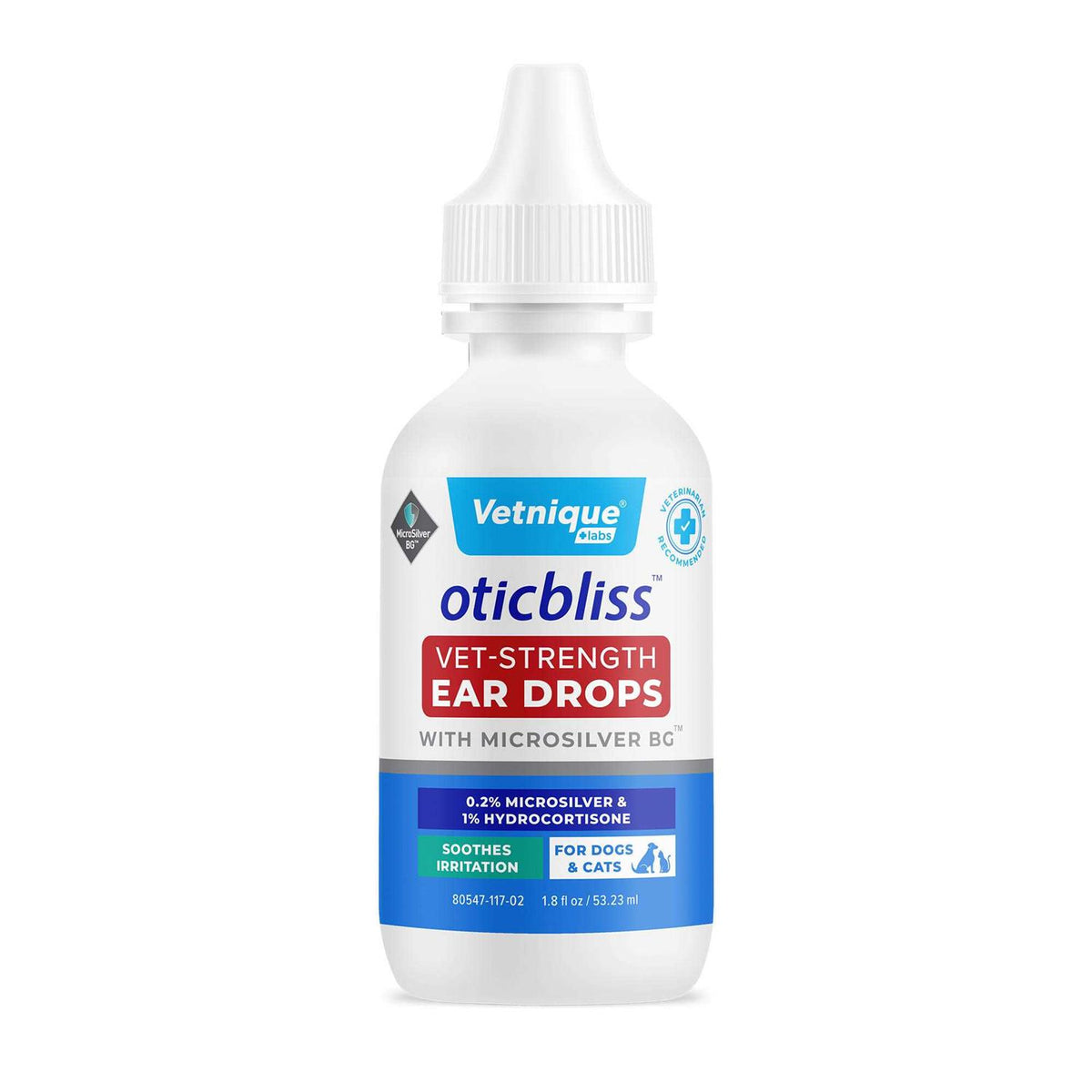 Ear Drops for Dogs & Cats with 1% Hydrocortisone Z6139