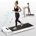White Slim Under Desk Treadmill X856217