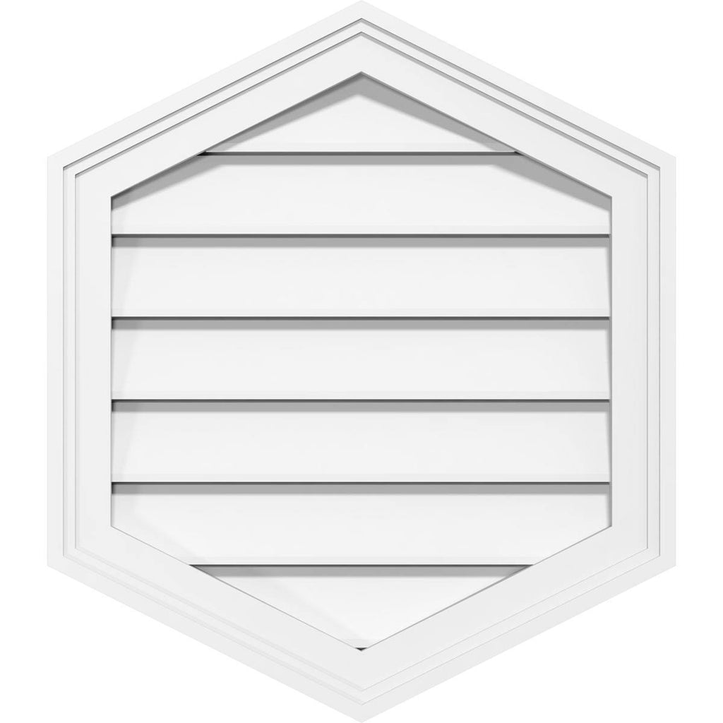 PVC Gable Vent 14/12 Pitch R756