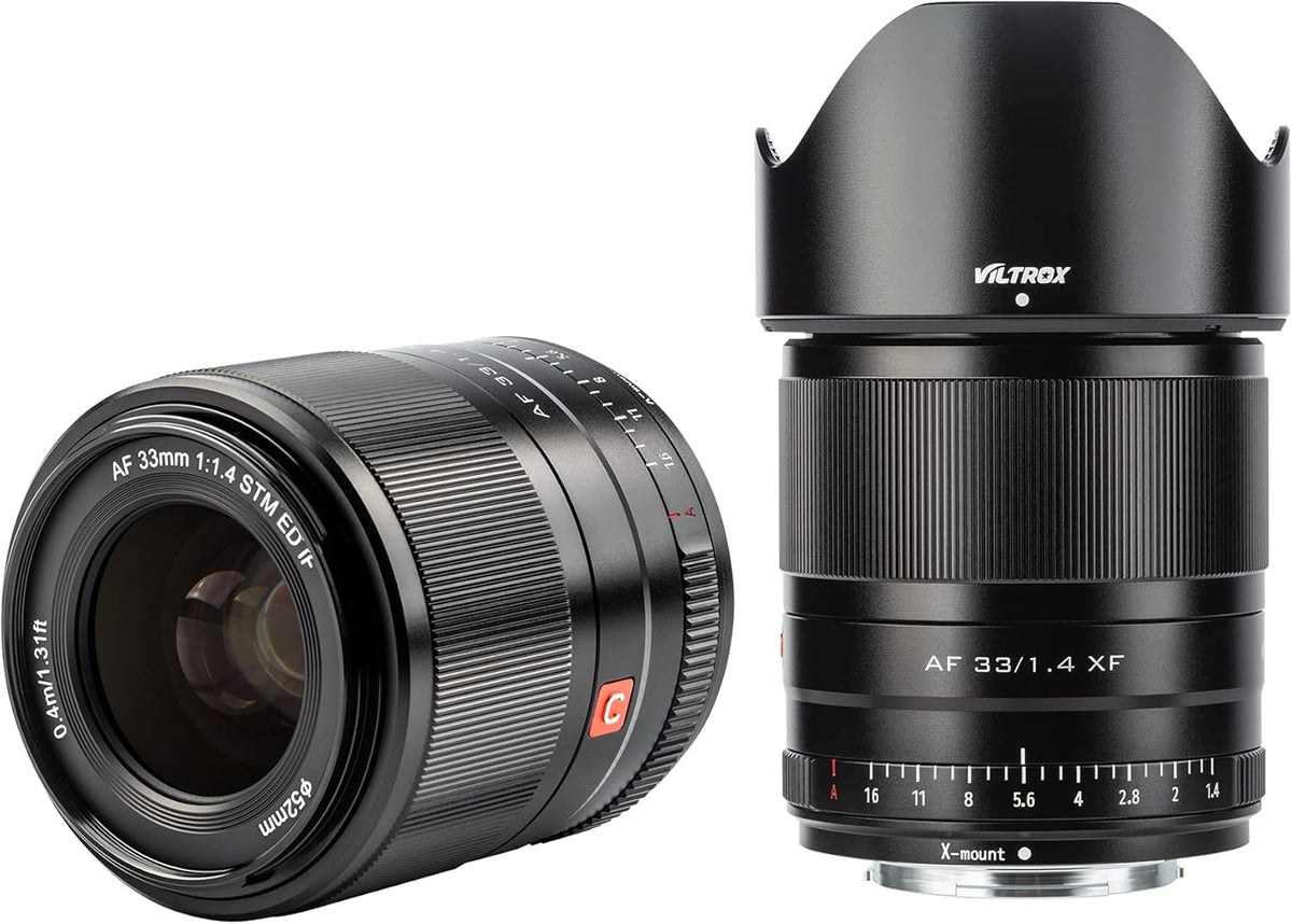 Black 33mm F1.4 Compact Prime Lens for Fujifilm X-Mount Mirrorless Camera D529133