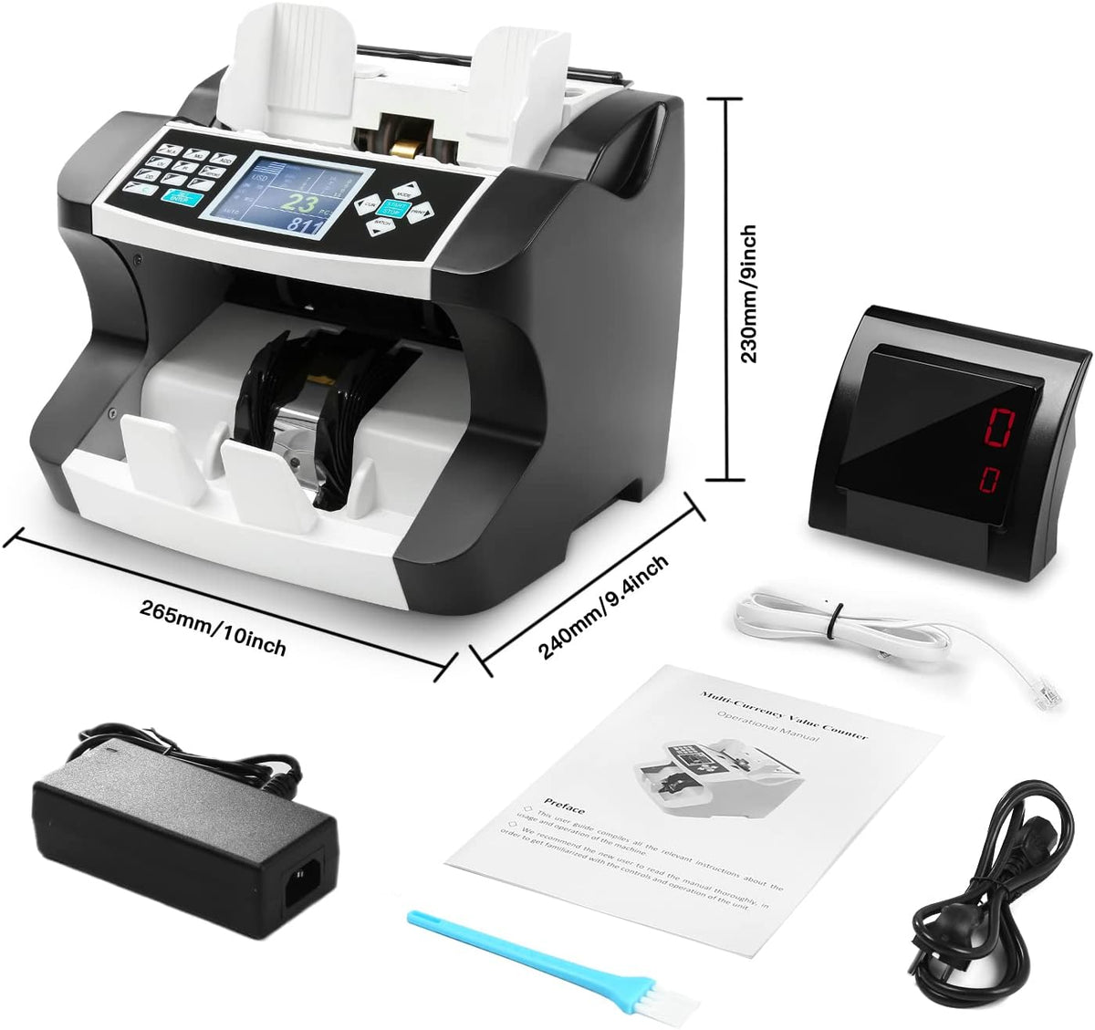 US Dollar Money Counter Machine with Counterfeit Detection N23683