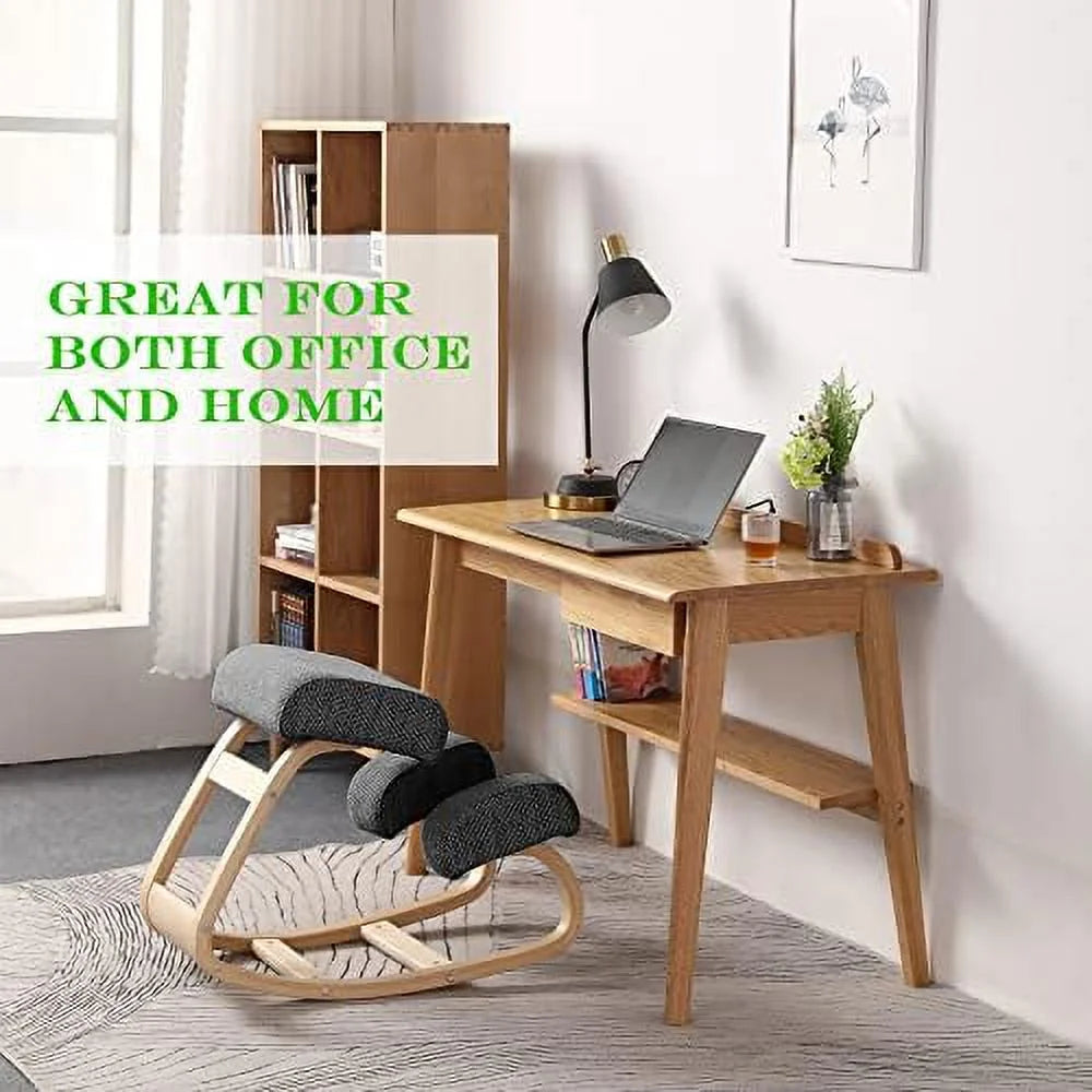 Ergonomic Kneeling Chair Grey Z7601