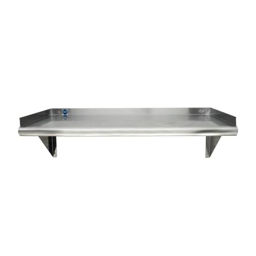 Stainless Steel Tab Lock Wall Shelf Q41203
