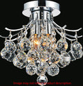 3 Light Flush Mount with Gold Finish E888035