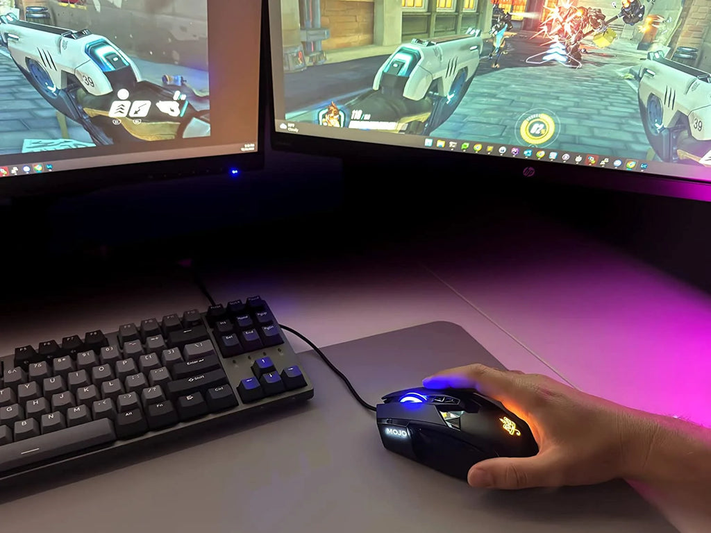 Wired Gaming Mouse with 9 Programmable Buttons, 12000 DPI S84238