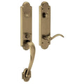 Satin Brass RH Full Dummy Handleset V7810