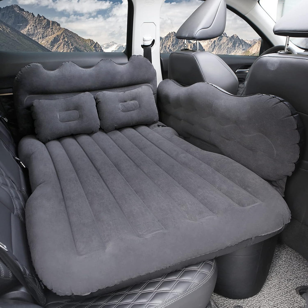 Gray Inflatable Car Air Mattress F401