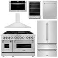 48 Dual Fuel Range, Range Hood, Refrigerator, Microwave Drawer, Dishwasher and Beverage Fridge C32934