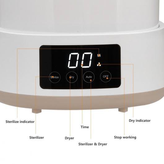 Electric Steam Sterilizer with LED Display N484