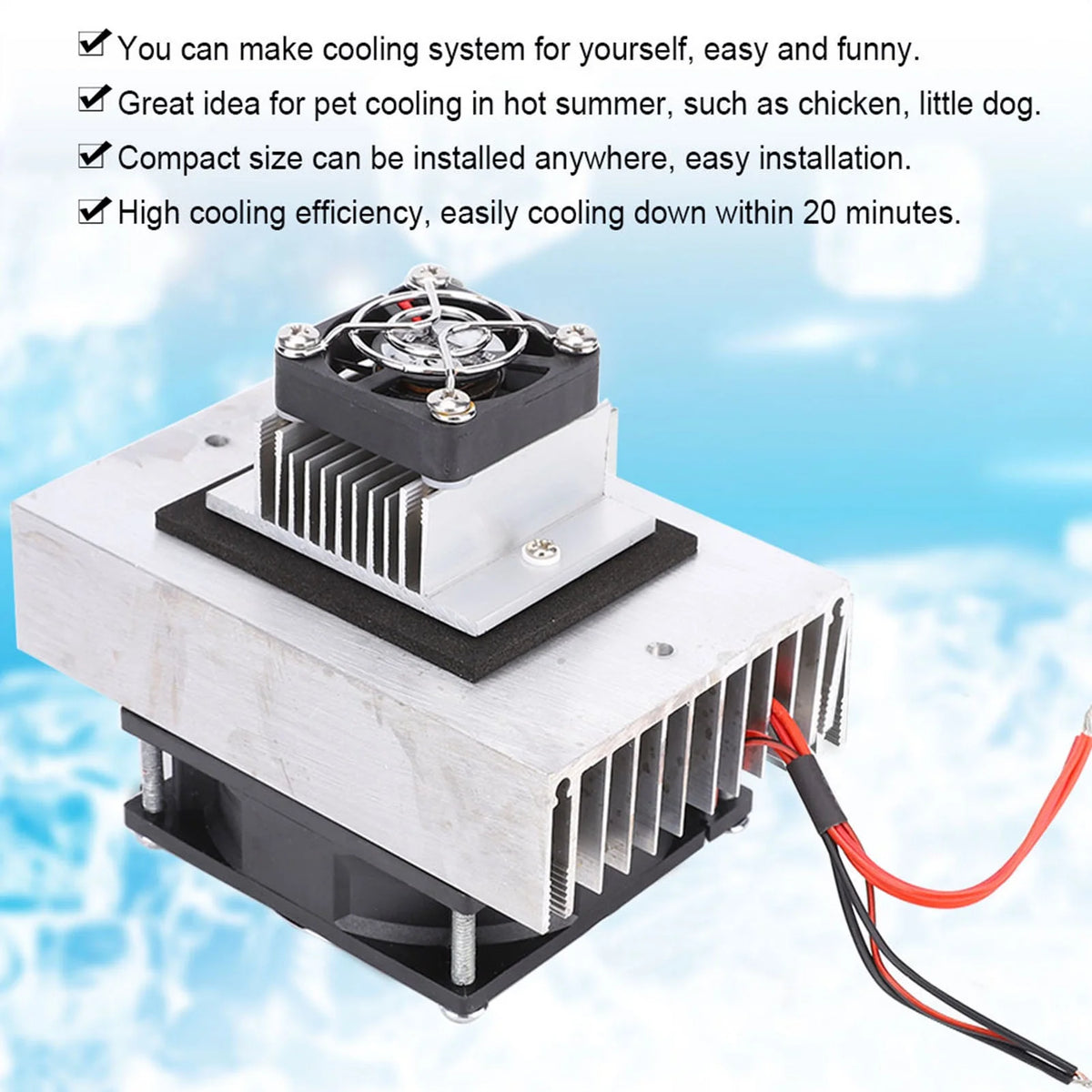 12V Semiconductor Refrigeration Kit Y368