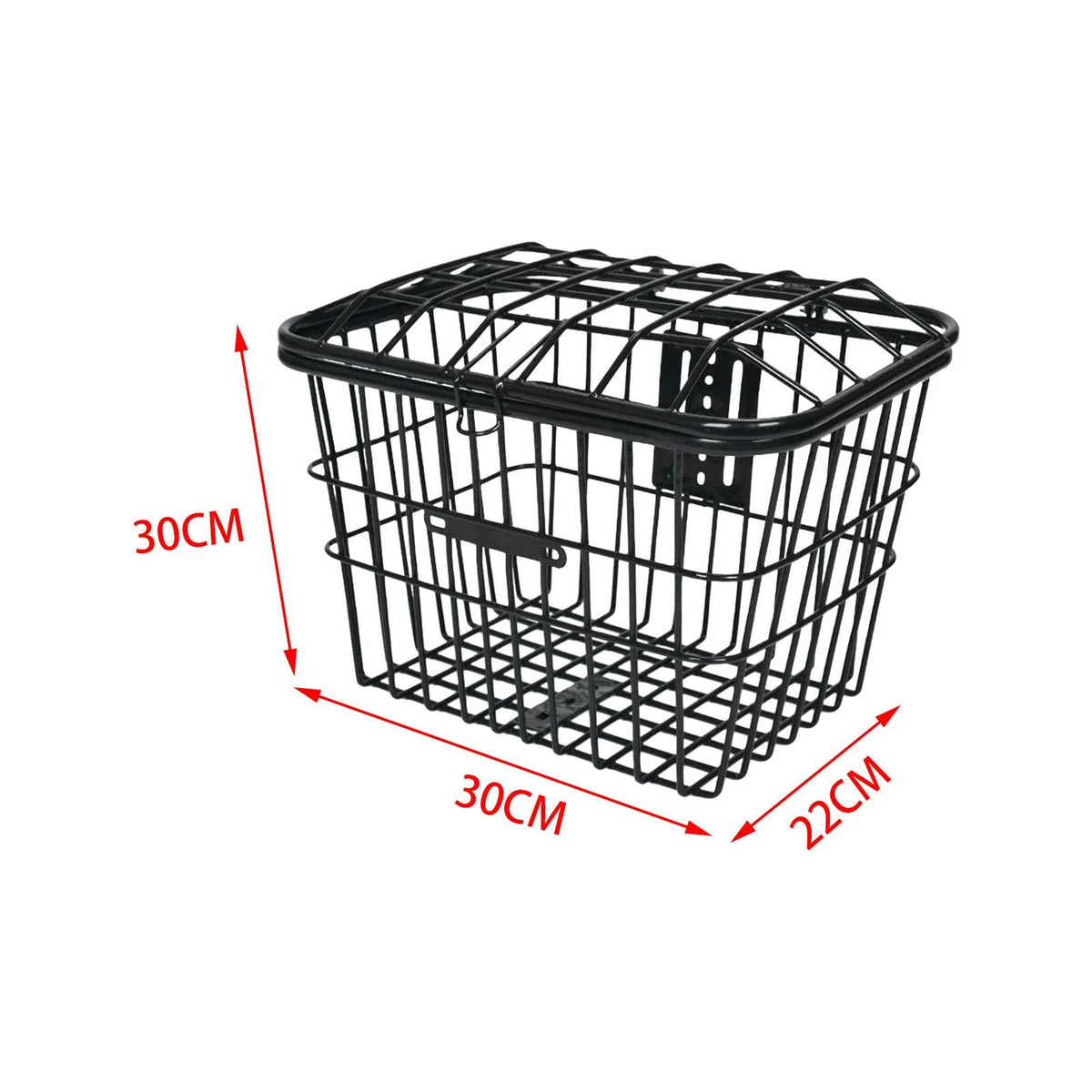 Metal Wire Storage Basket with Cover L6722