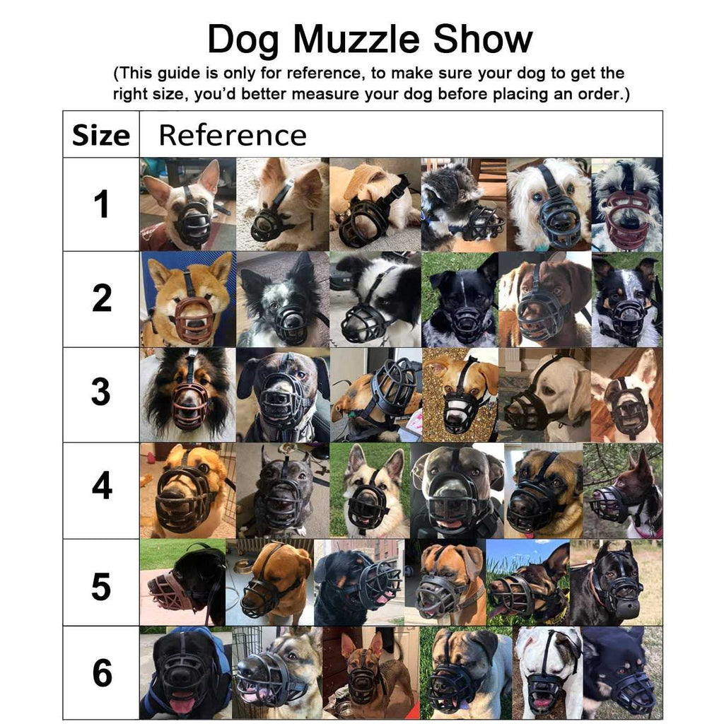 Breathable Silicone Dog Muzzle G9888