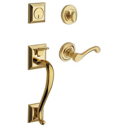Satin Nickel Left-Handed Full-Dummy Handleset W47166