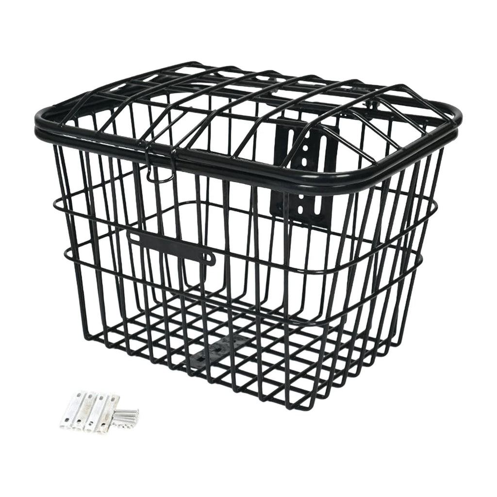 Metal Wire Storage Basket with Cover L6722