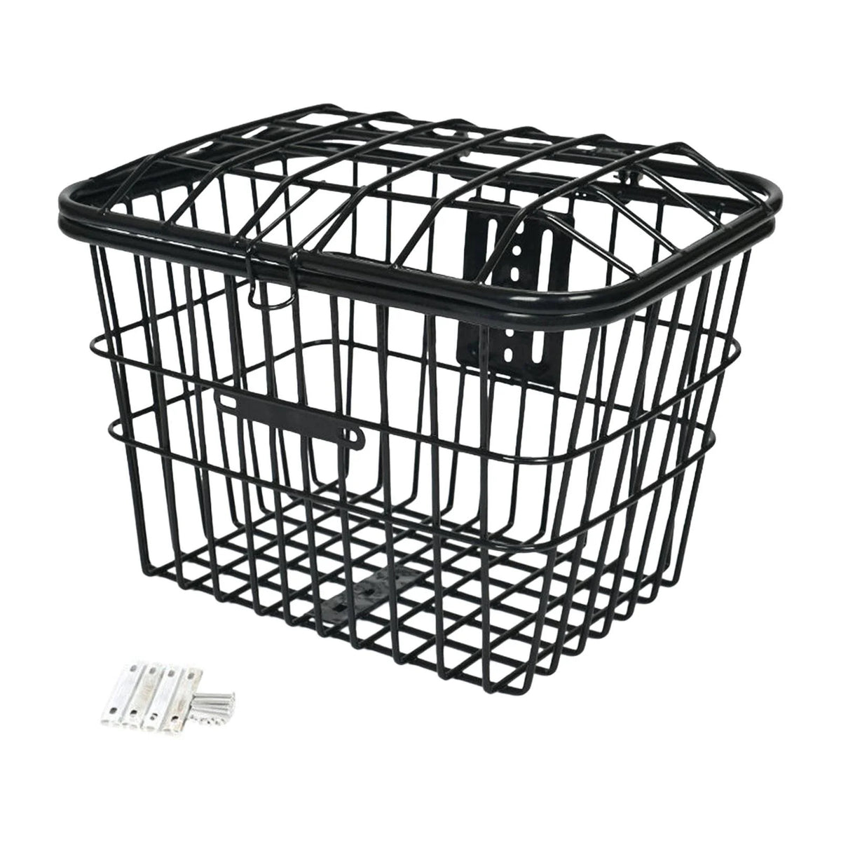 Metal Wire Storage Basket with Cover L6722