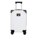 White Carry on Suitcase Q1416
