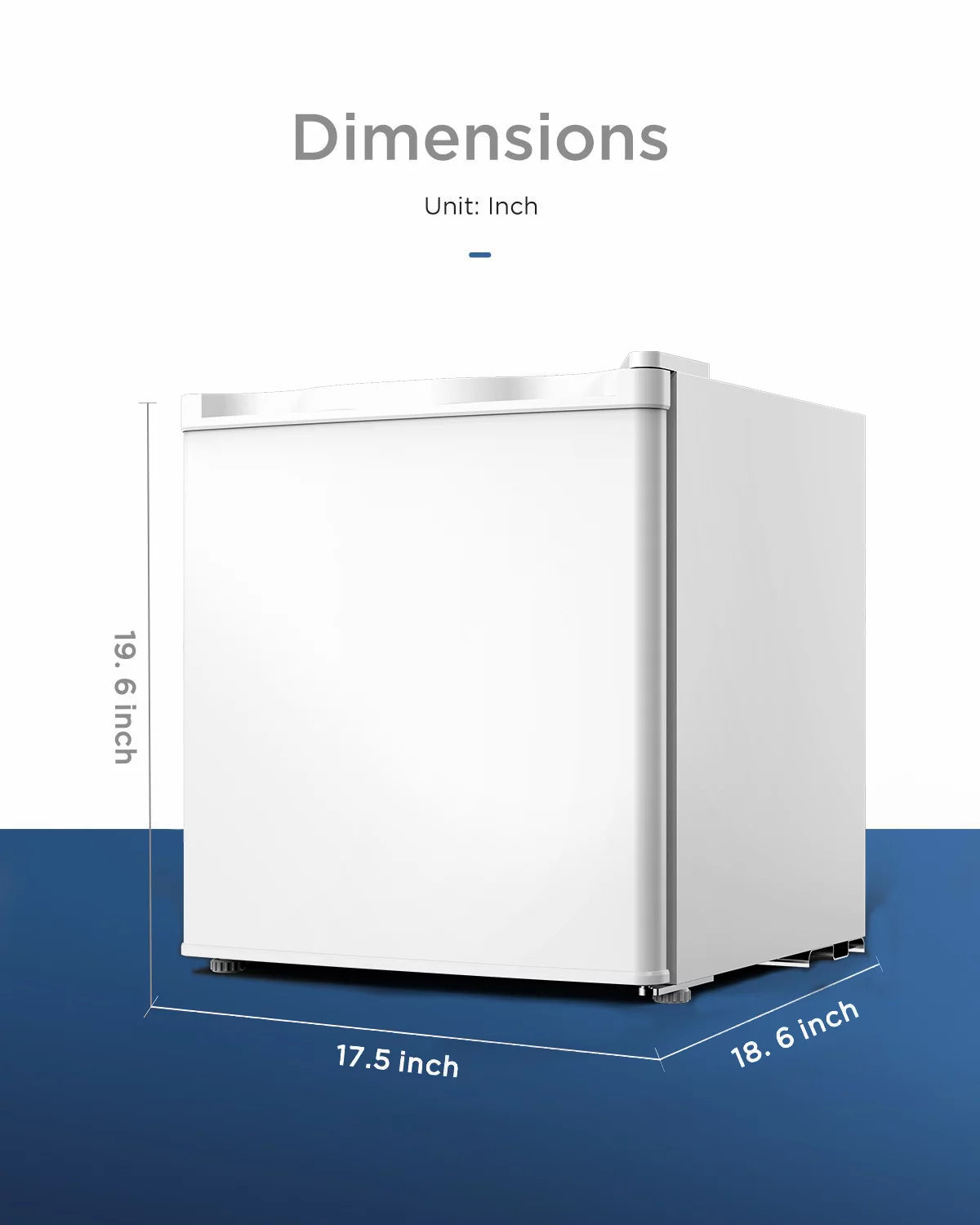 1.1 Cu ft Upright Freezer T262