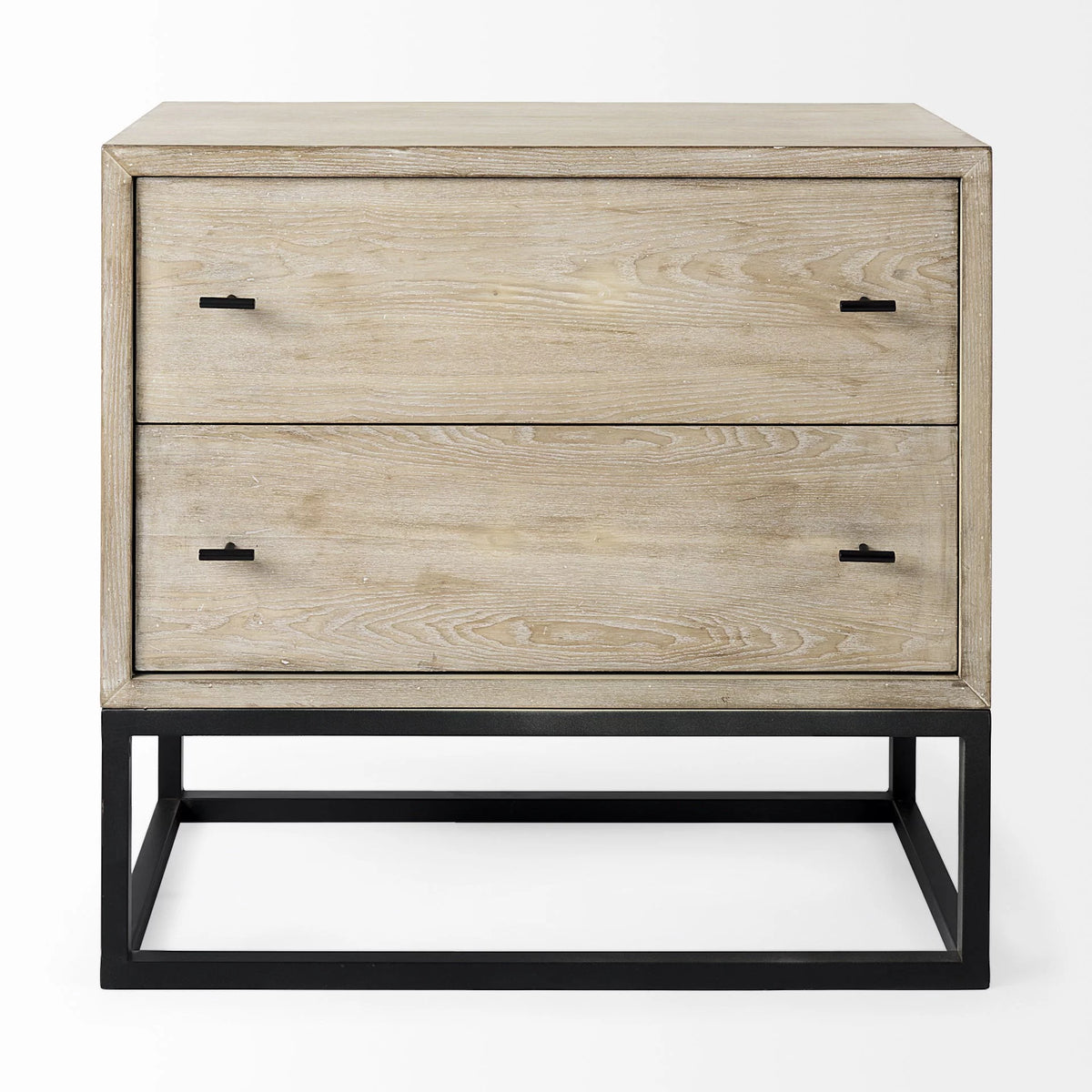 Light Brown Two Drawer Chest H614