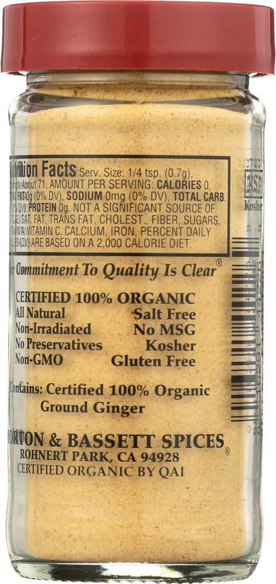 Ground Ginger, 1.8 oz (Pack of 3) A998208