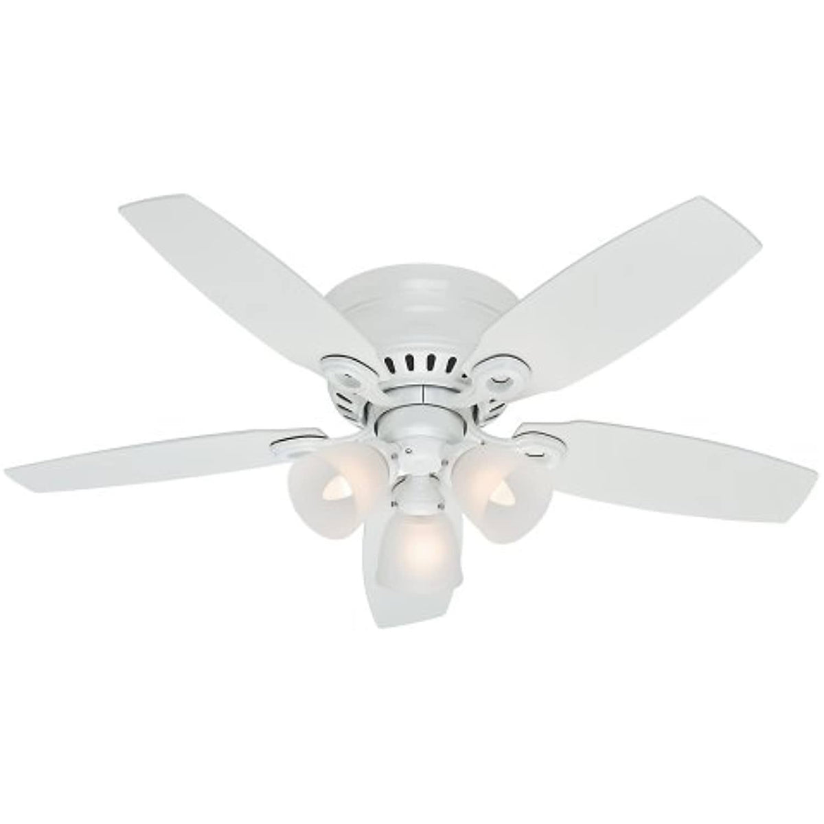 Snow White Ceiling Fan with 5 Blades P111869