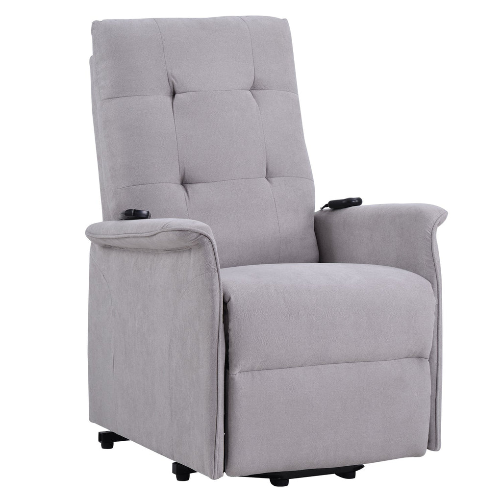 Power Lift Recliner Chair Light Gray I280309