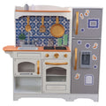 Magnetic Play Kitchen with Sink, Ice Maker & 9 Accessories E600486