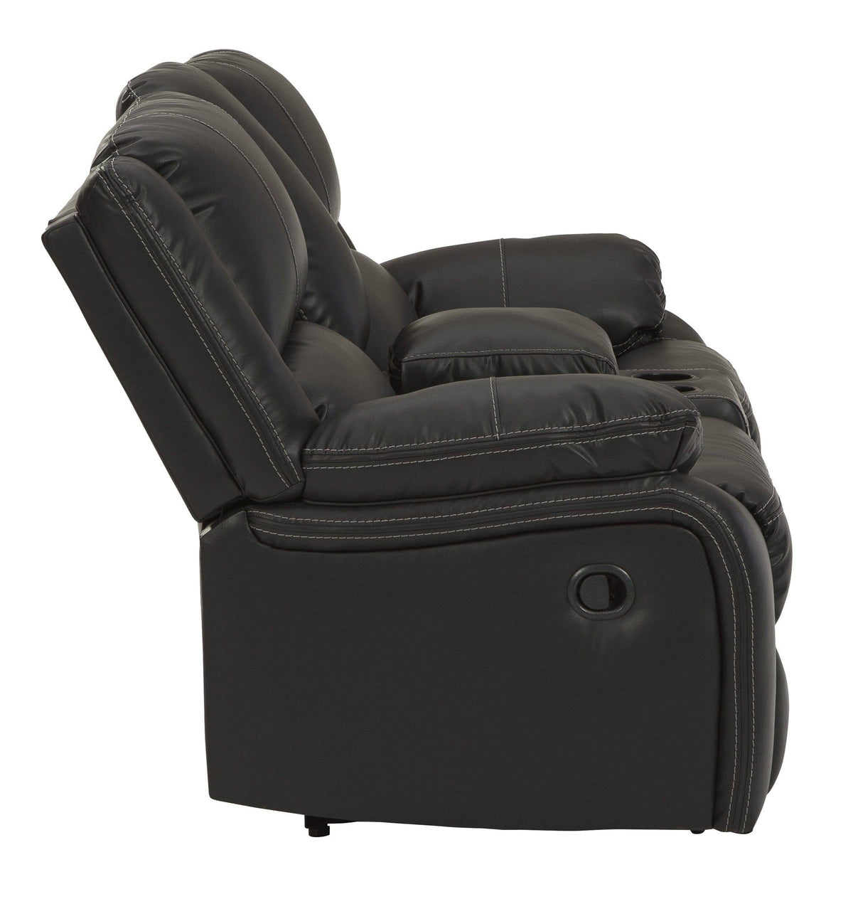 Reclining Loveseat with Console D374450