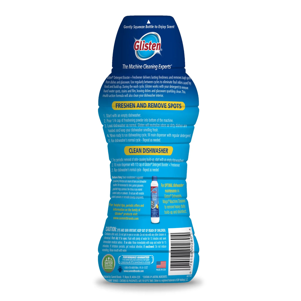 Dishwasher Detergent Booster + Freshener, 28 oz, 2 Bottles Z8369