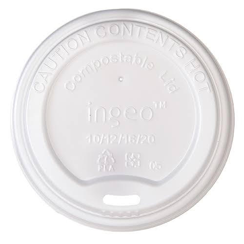 10-20 oz. Compostable Hot Cup Lids Z139