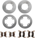 Front & Rear Brake Rotors & Brake Pads for Polaris RZR 4 800 N13332