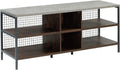 Credenza for TVs up to 60", Rich Walnut Finish A816