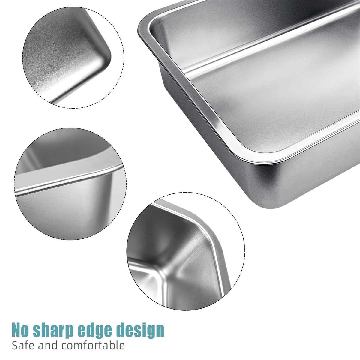 Stainless Steel Litter Box Q60095