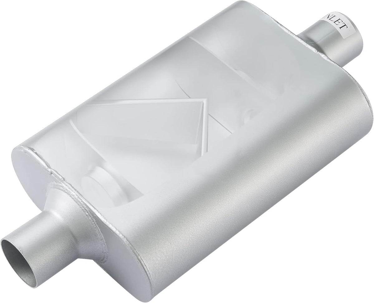 2.25" inlet/outlet Aluminized Steel Performance Muffler Pack of 2 K55834