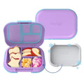 Kids Leak-Proof 4-Compartment Bento Lunch Box with Built-In Ice Pack L40750