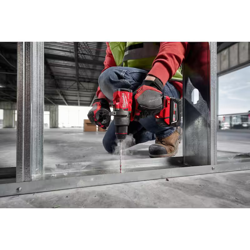 18-Volt Lithium-Ion Brushless Cordless Combo Kit 2-Tool with 2 Batteries Charger 4-1/2in. to 5in. Grinder N19763
