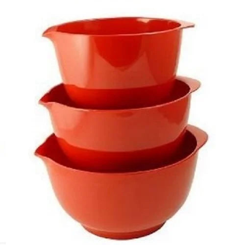 Red 3-Piece Mixing Bowls B929213