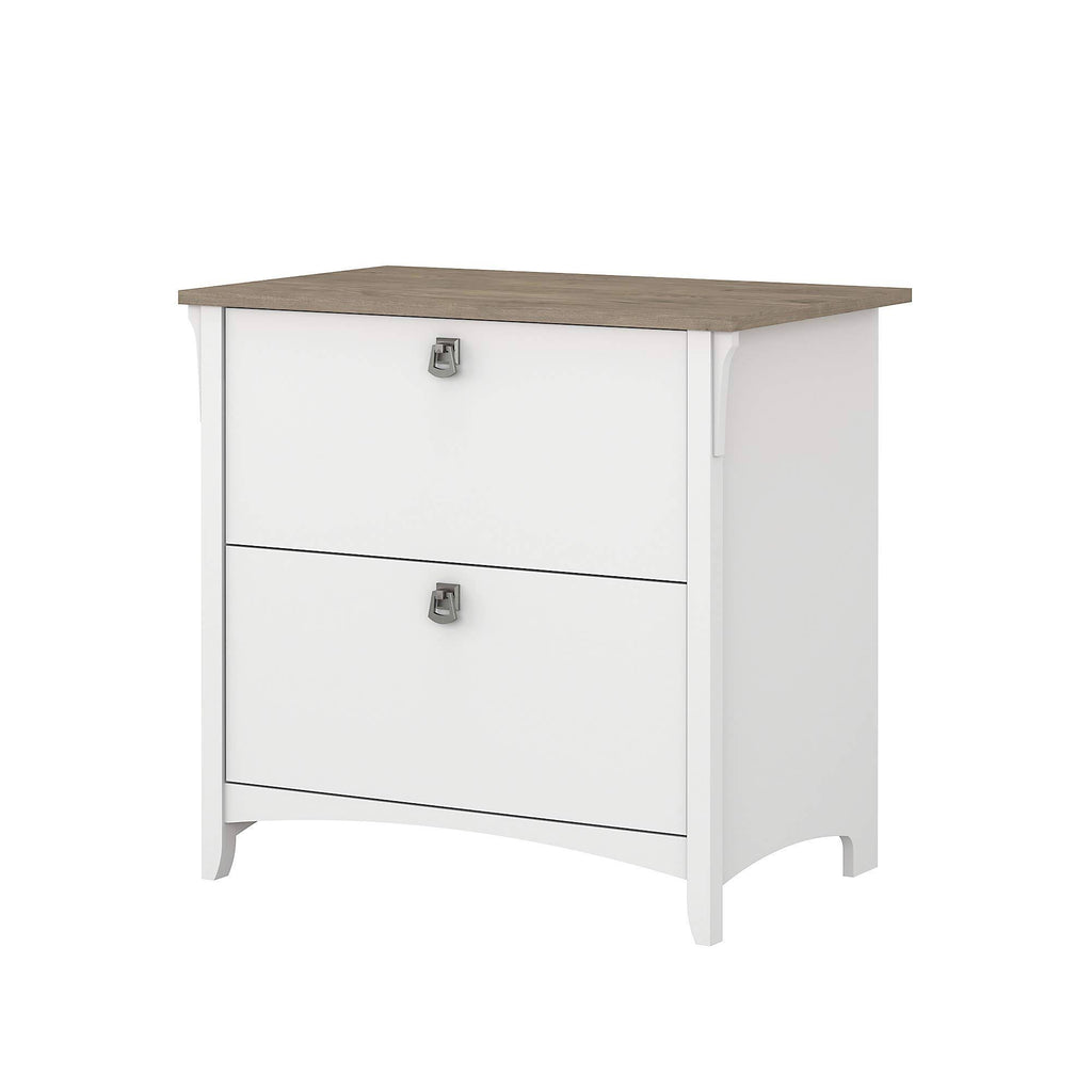 White 2 Drawer Lateral File Cabinet Z573294