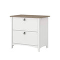 White 2 Drawer Lateral File Cabinet Z573294