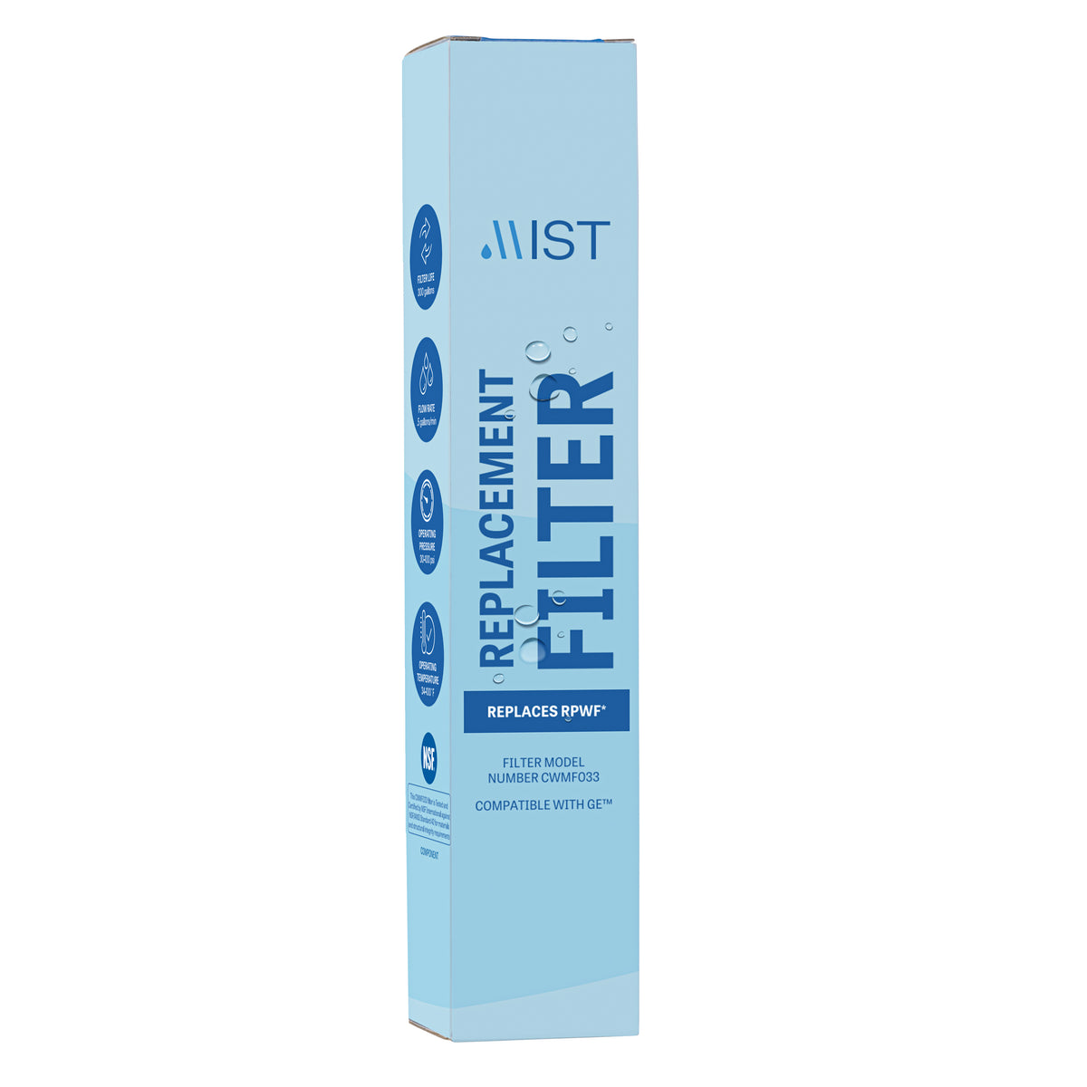 2 Pack Refrigerator Water Filter H18053