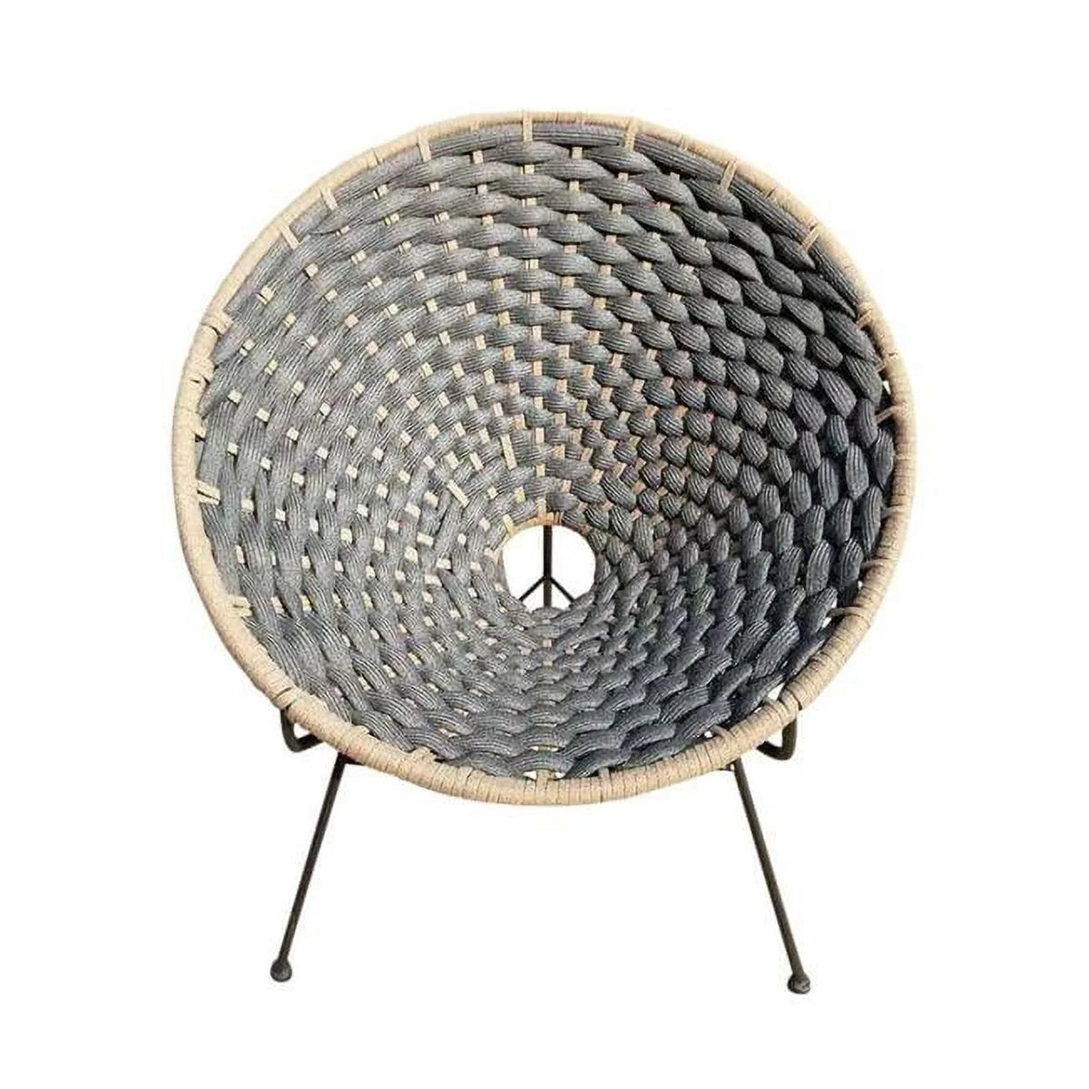 Grey Lounge Chair D475638