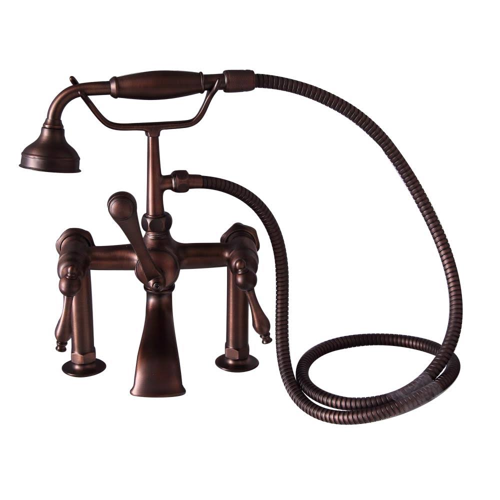 Oil Rubbed Bronze Elephant Spout with Handheld Shower A76072