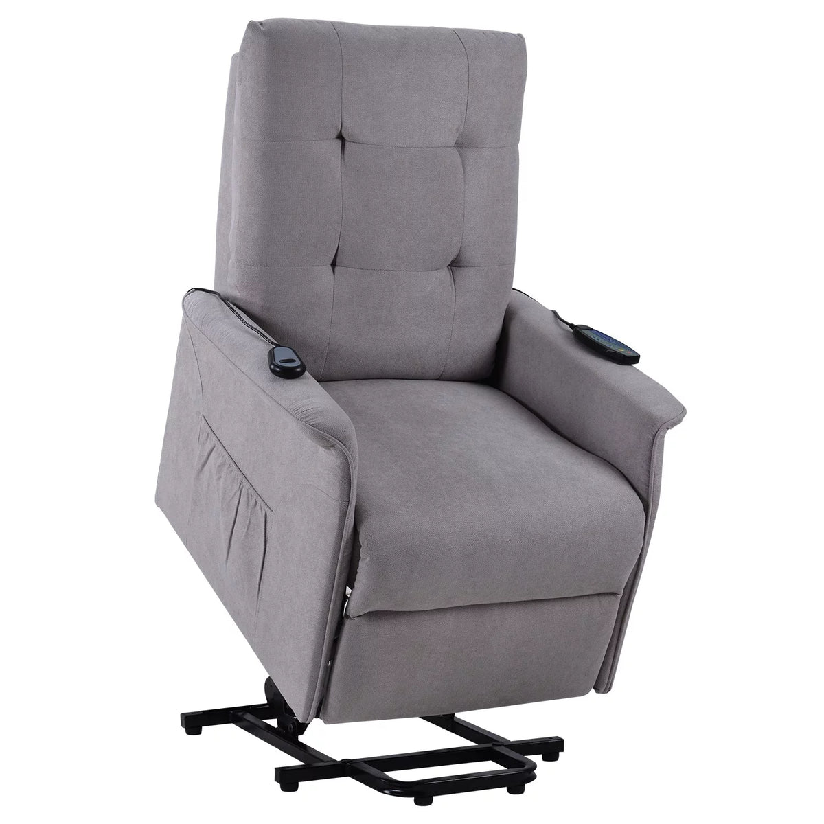 Power Lift Recliner Chair Light Gray I280309