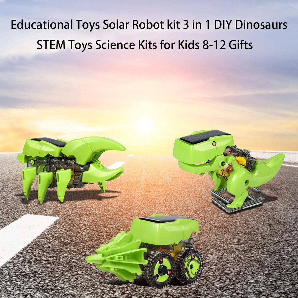 Solar Robot Kit 3-in-1 STEM Projects Robot Kit M767853