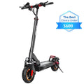 Electric Scooter with Seat, 10" Pneumatic Tires, 600W Motor J551