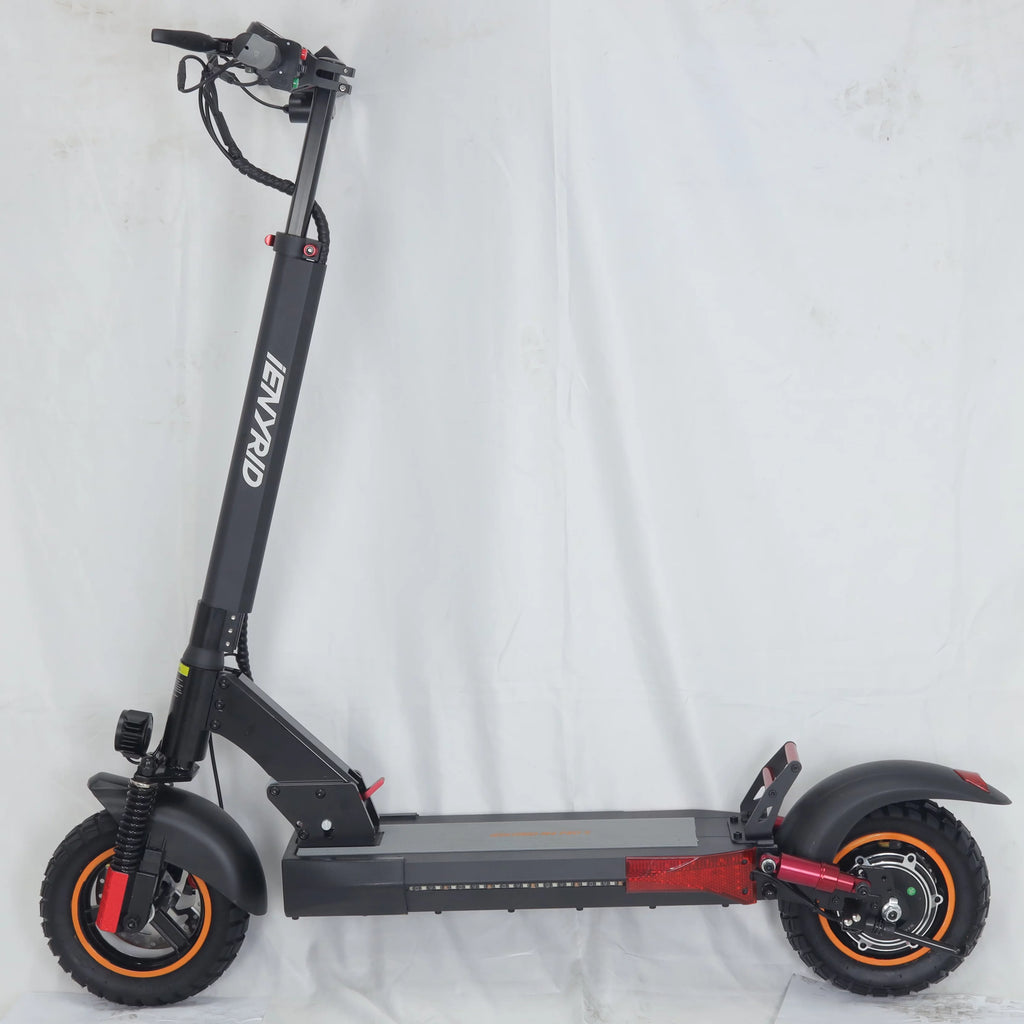 Electric Scooter with Seat, 10" Pneumatic Tires, 600W Motor J551