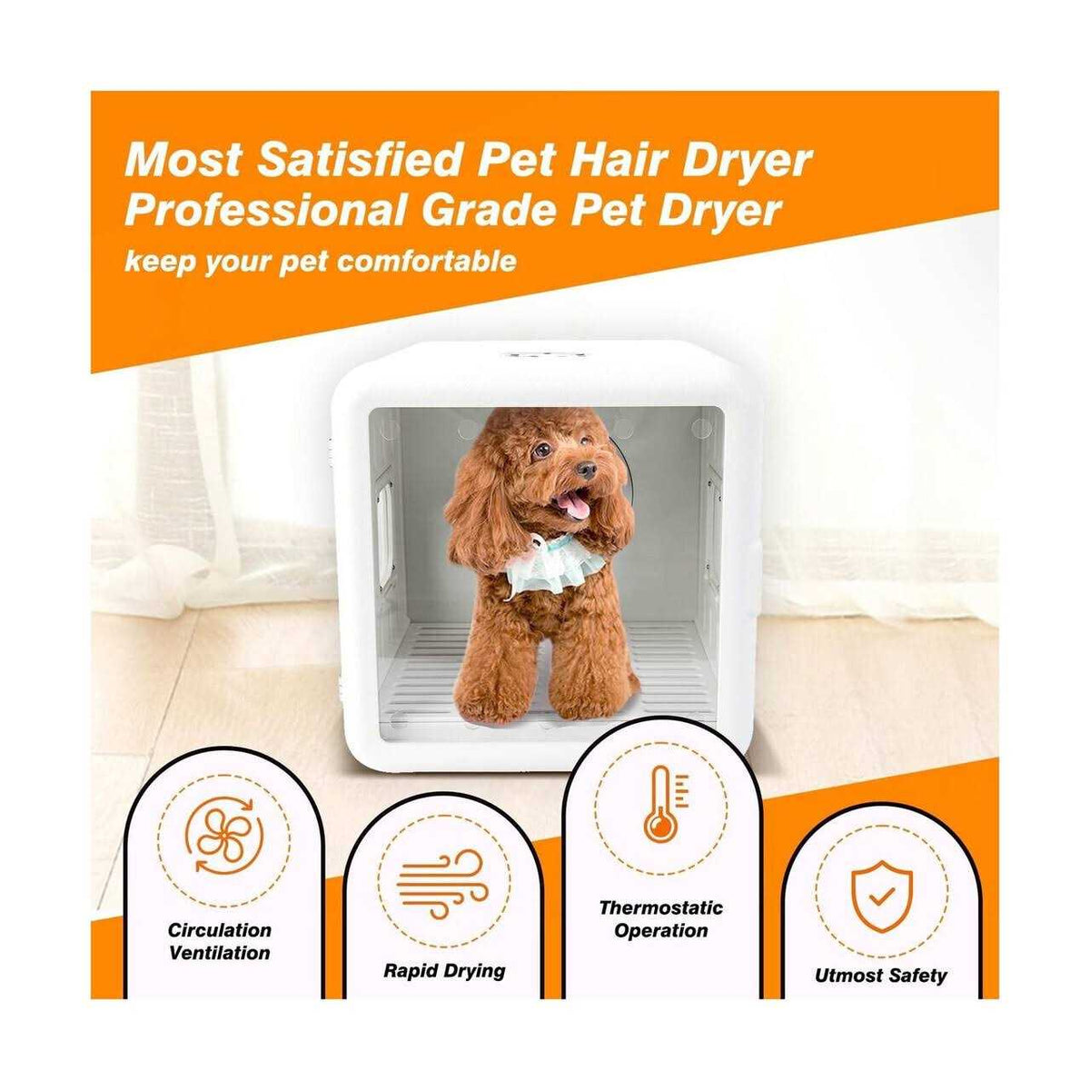 65L Capacity Pet Dryer Box O8345